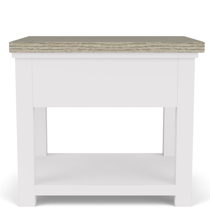 Cora - Side Table - Cloud / Fog