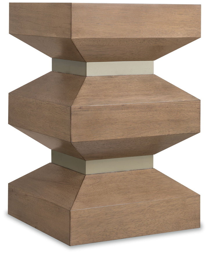 Sonnet - Square End Table - Dark Gray