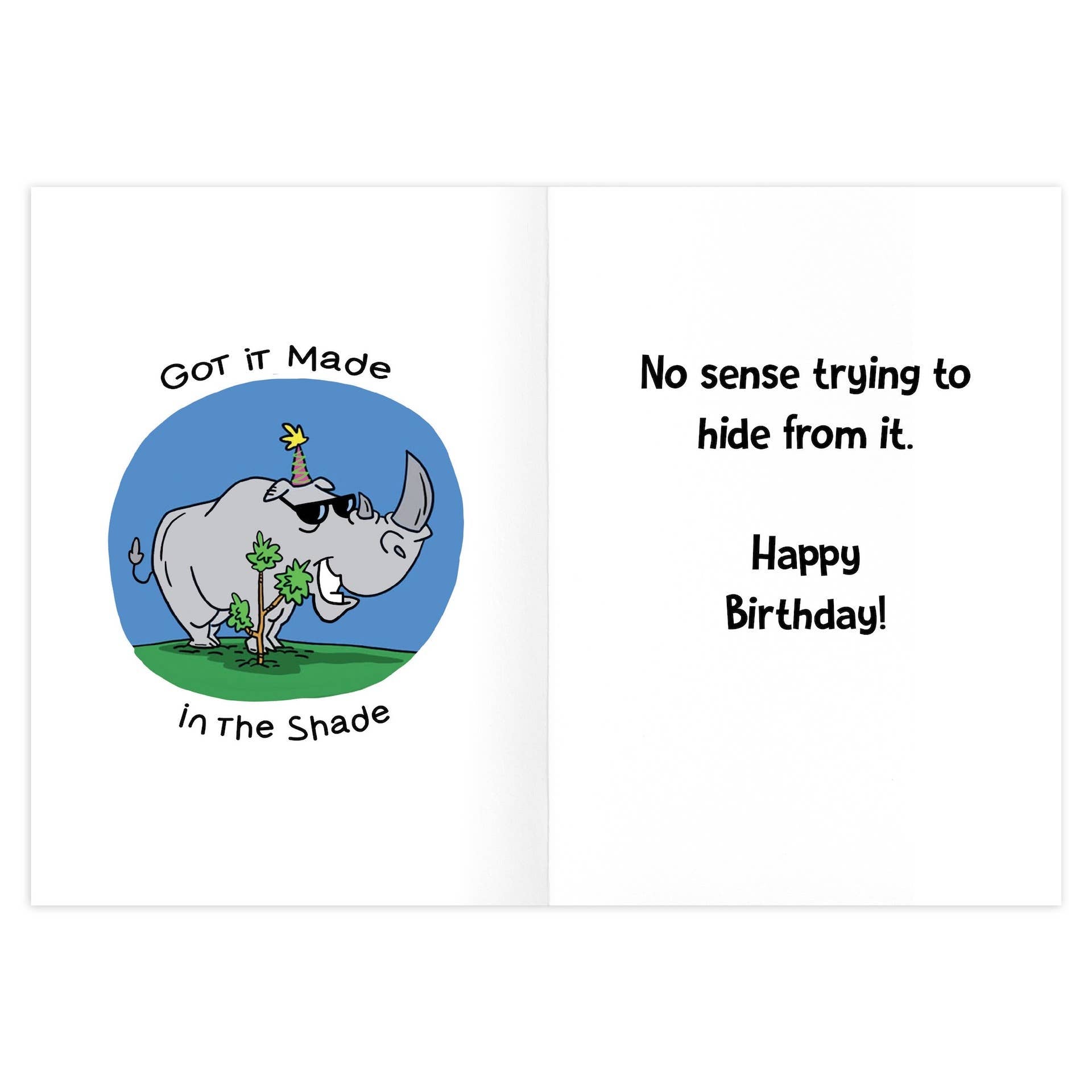 Trying To Hide Birthday Card - 9471
