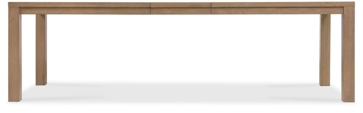 Sonnet - Rectangular Dining Table With One 18" Leaf - Dark Gray