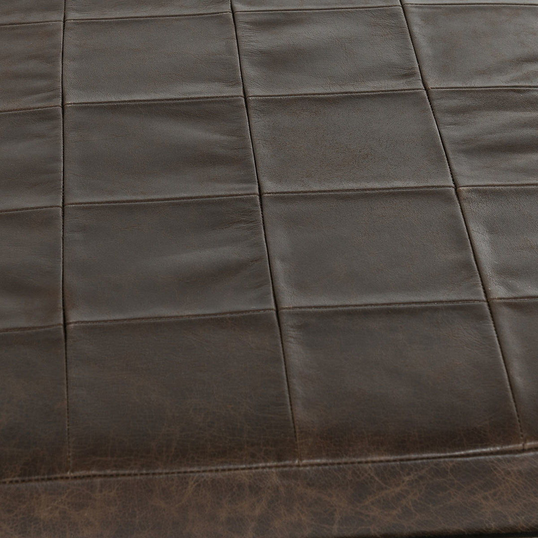 Malo - 28" Leather Bench