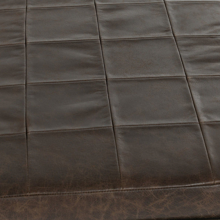 Malo - 28" Leather Bench