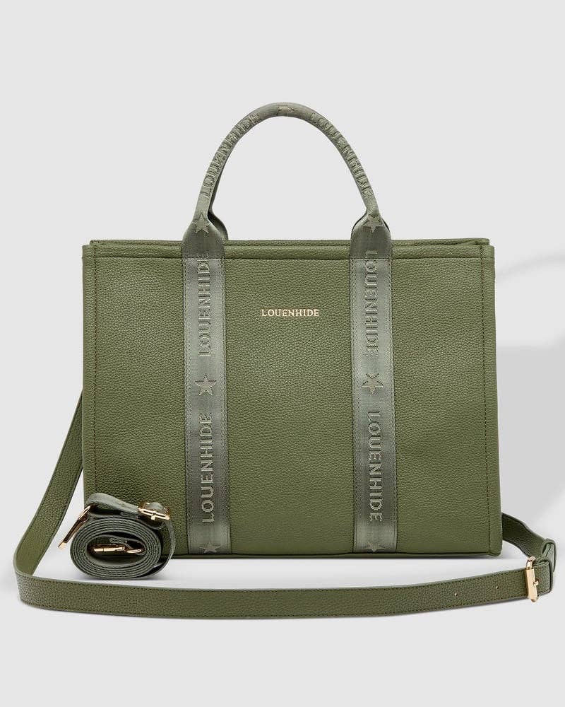 Manhattan Logo Tote Bag - Khaki