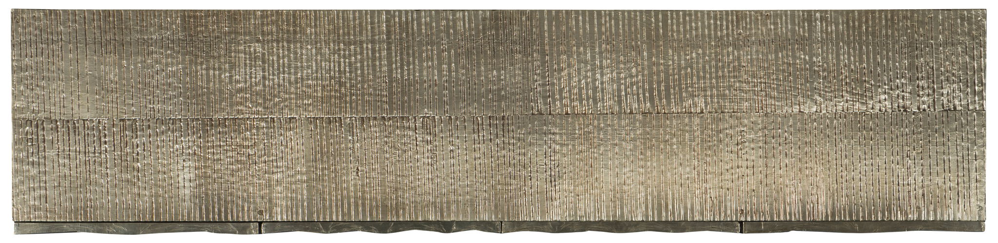 Home Accent - 78" Big Bang Entertainment Console - Pearl Silver