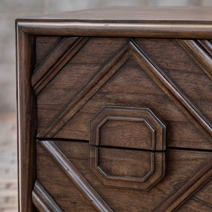 Mindra - Drawer Chest - Dark Brown