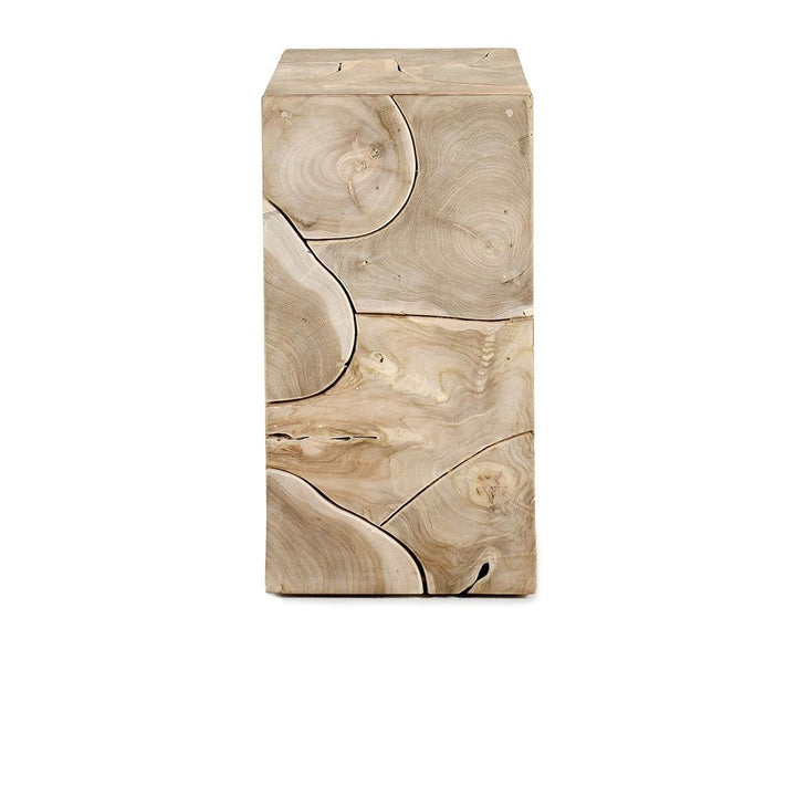 Sorrento - End Table - Bleached