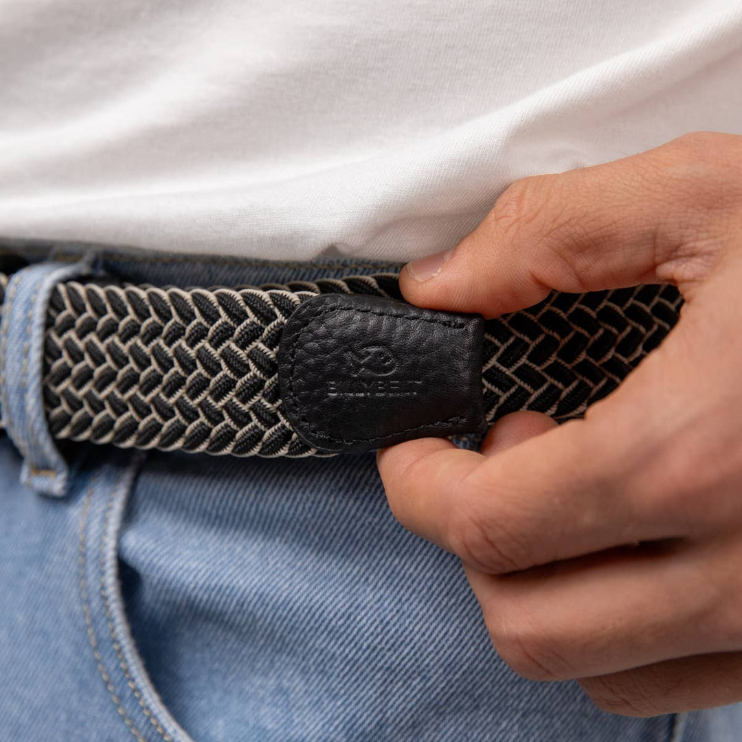 Haka elastic braided belt: Size 2