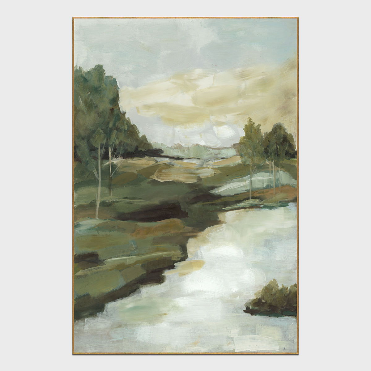 Forest Park - Painting Art by Buddy Whitlock