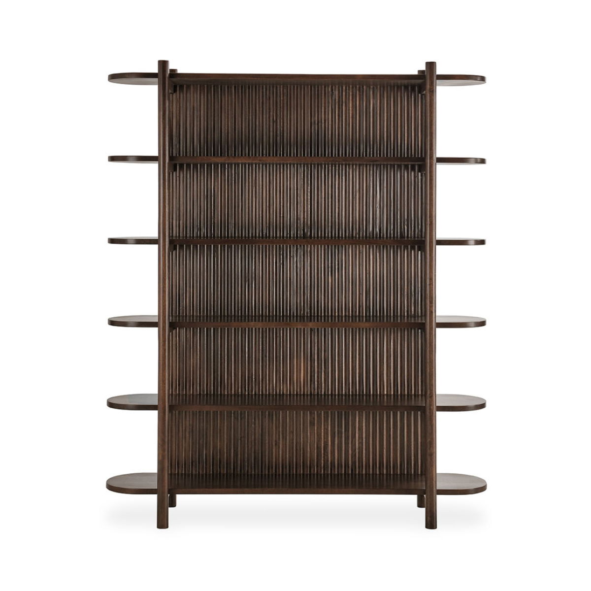 Redford - Tall Bookcase - Bark Brown