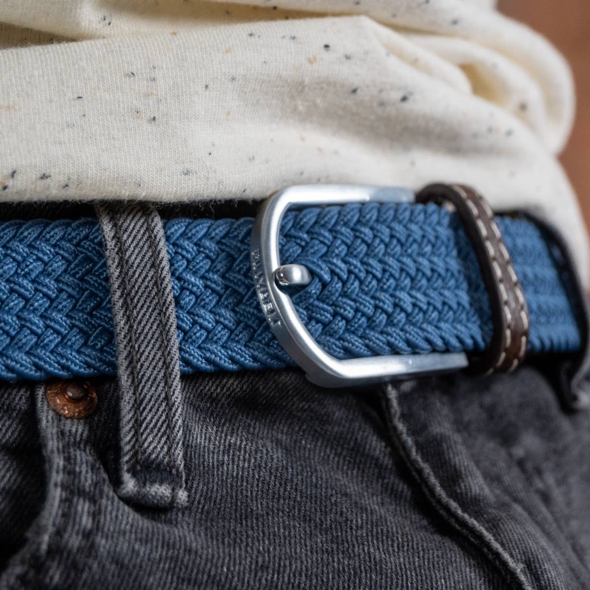 Air Force elastic braided belt: Size 1