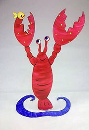 Lobster Steel Sculpture