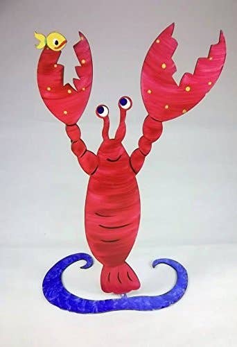 Lobster Steel Sculpture