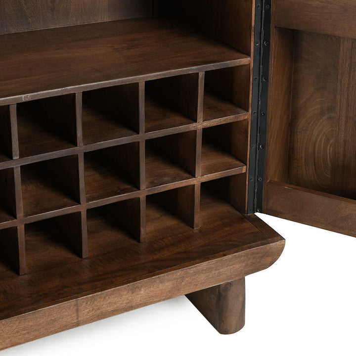 Holmes - Bar Cabinet - Dark Brown