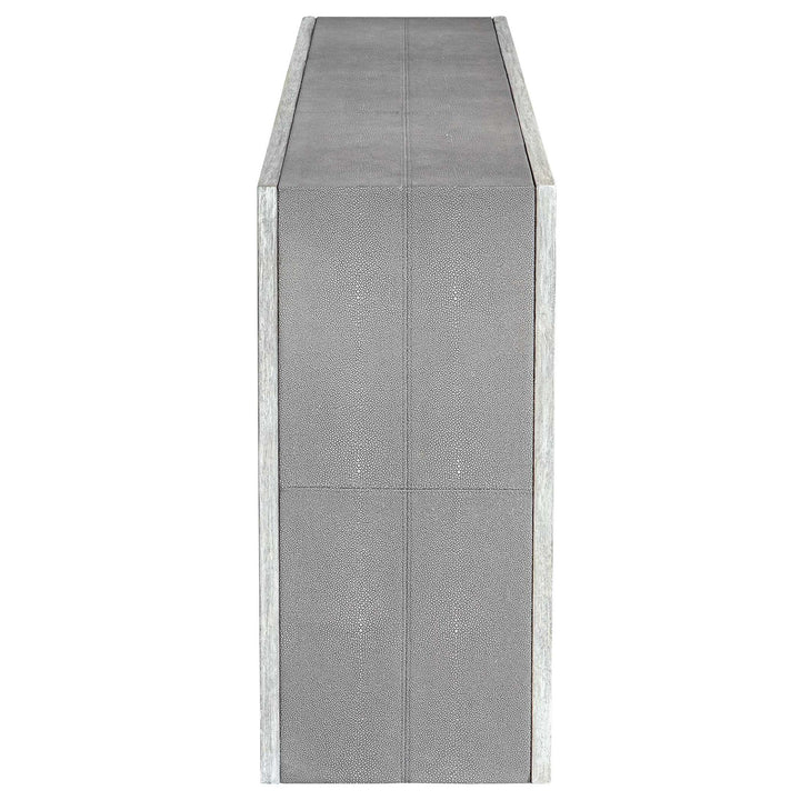 Aerina - Console Table - Aged Gray