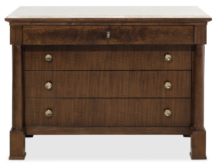 Archives - Four-Drawer Chest - Dark Brown