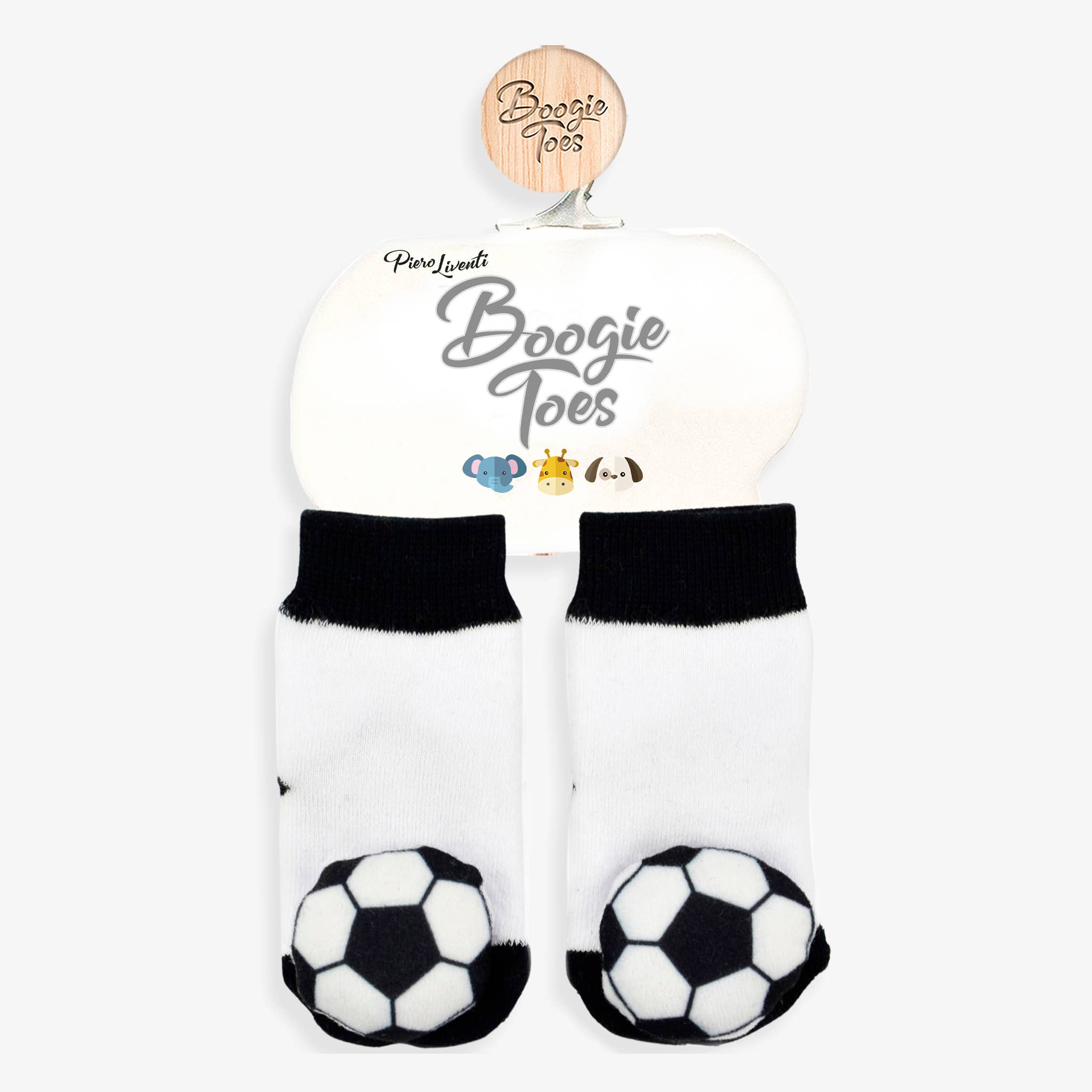 Soccer Boogie Toes Rattle Socks: 0-1Y