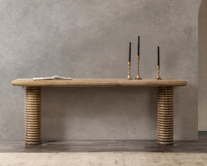 Ilaria - Rectangle Console Table - Sand Washed