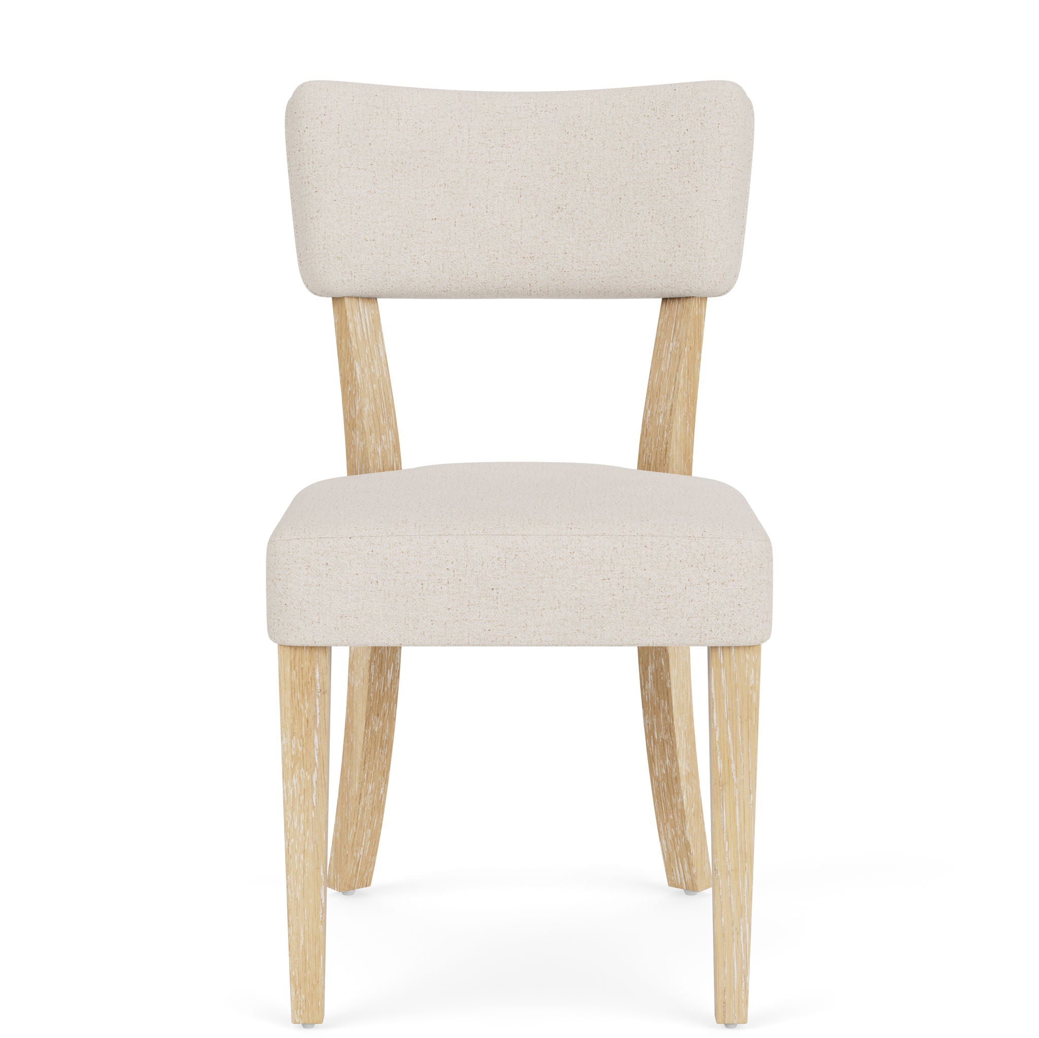 Glenndale - Curve Back Upholstered Side Chair (Set of 2) - Wheat