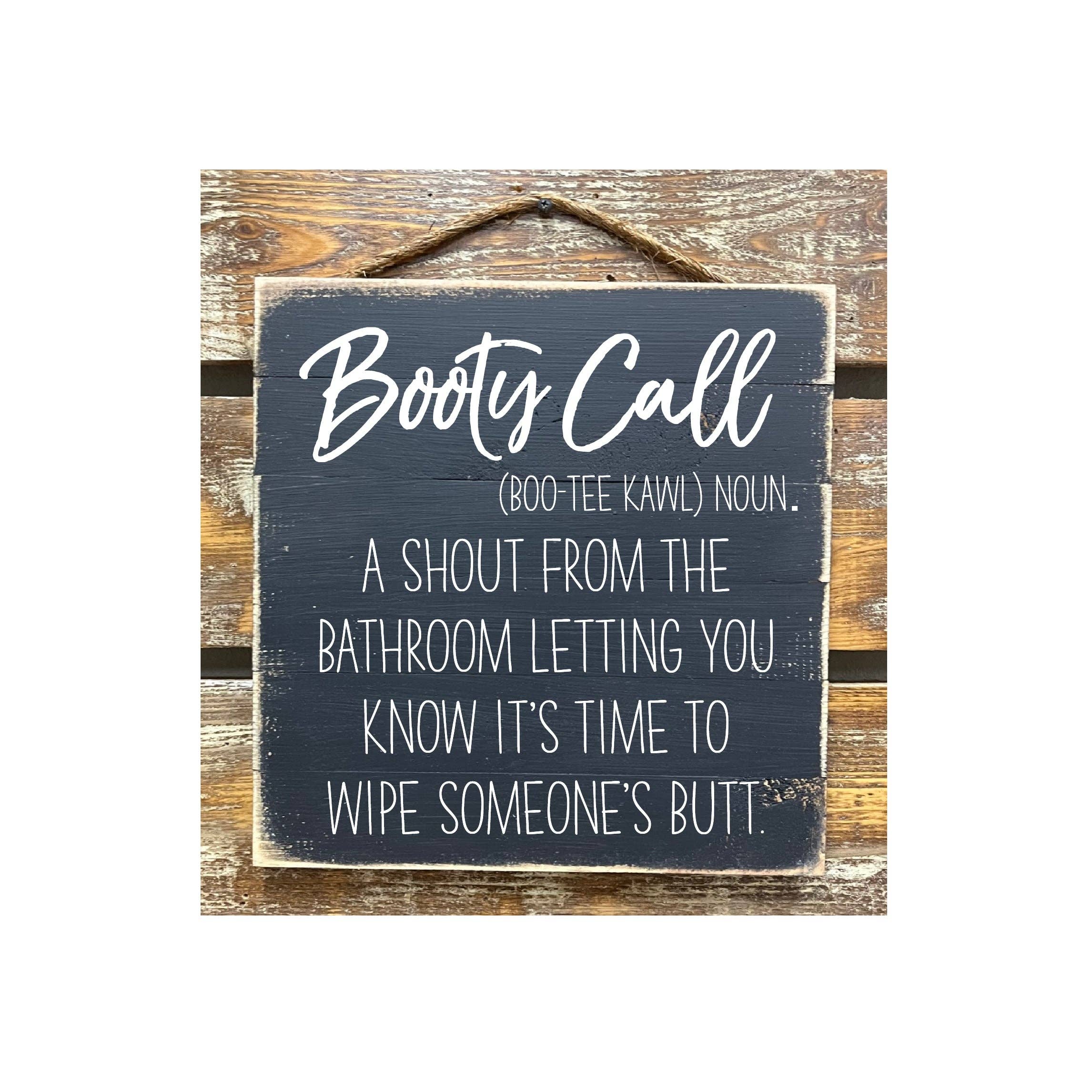 Booty Call Definition: White
