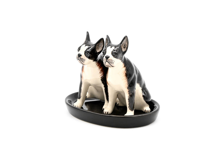 SP9122 SALT AND PEPPER SHAKER Boston Terrier