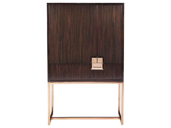 Signature Designs - Casanova Bar Cabinet - Dark Brown