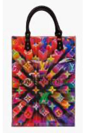 UPCYCLED RAINBOW BOTTLE BAG