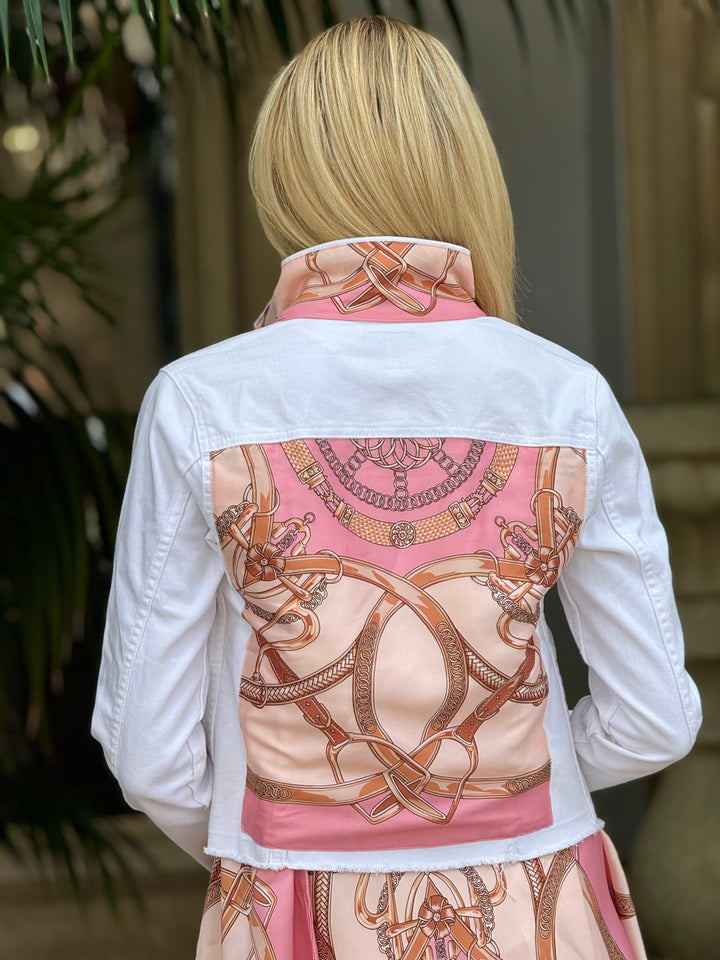 Silk Dress / Pink Stirrup