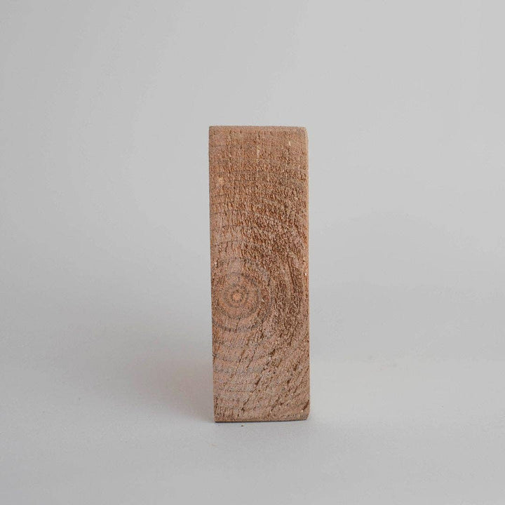 Compass Square Decorative Wooden Block