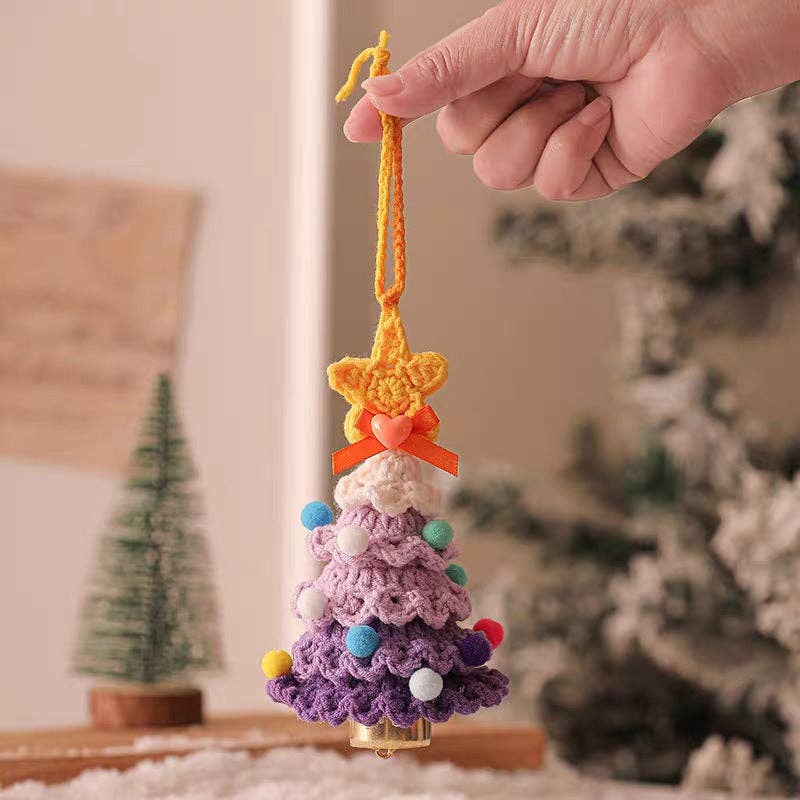 Handmade Christmas Tree Ornament: Orange