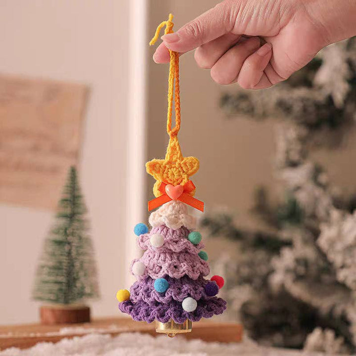 Handmade Christmas Tree Ornament: Orange