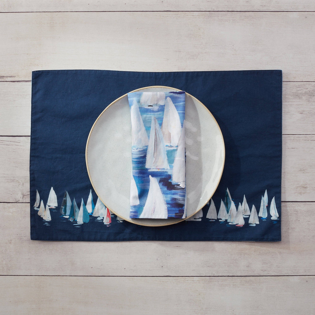 Reversible Placemat (Set of 2) - Race Day: Default Title