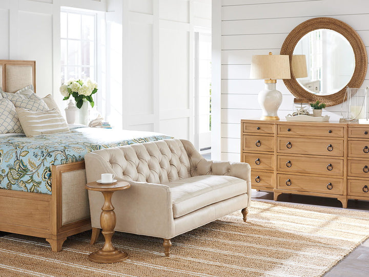 Newport - Garnet Breakfront Dresser