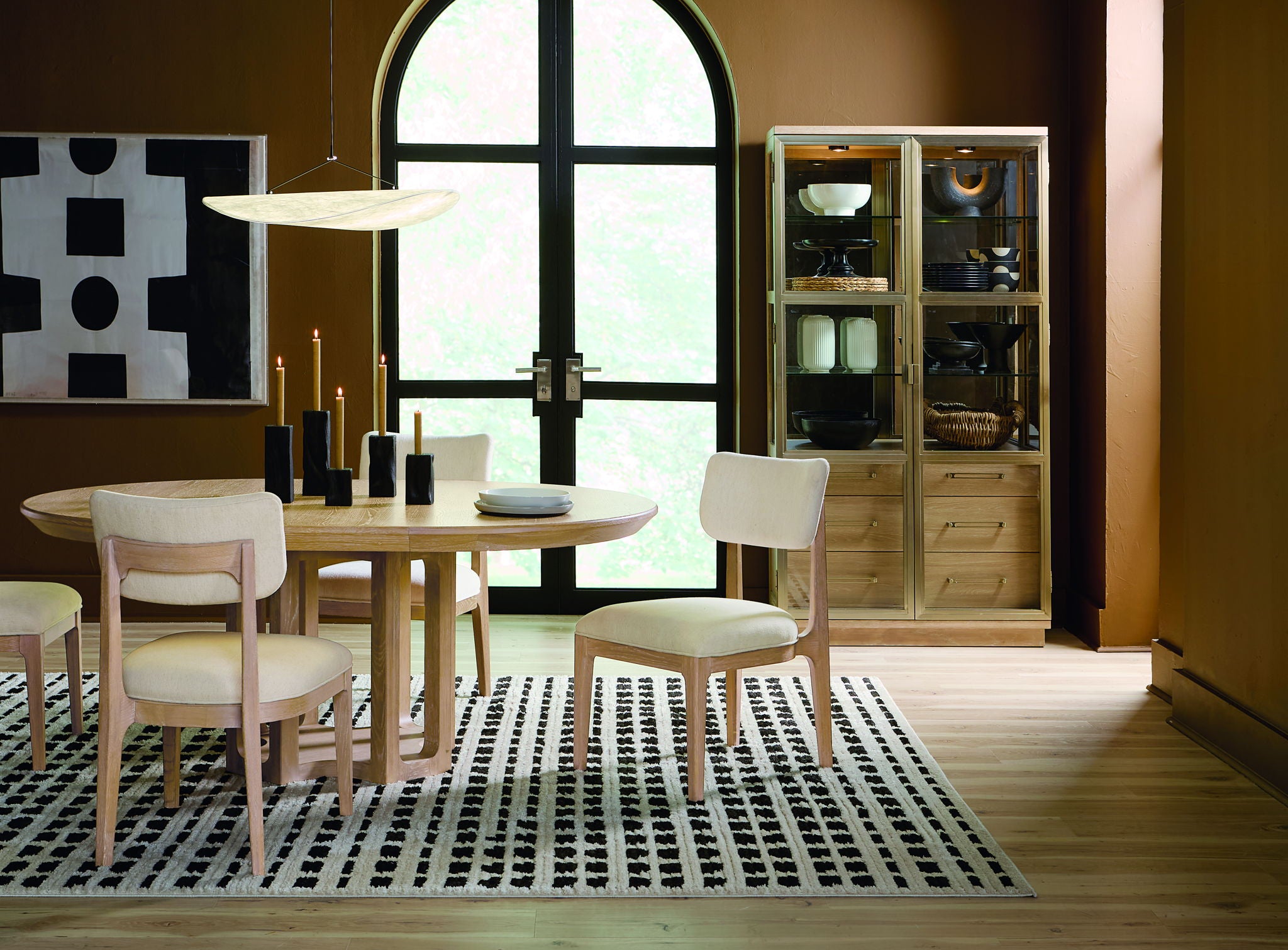 Banyon Bay - Display Cabinet - Desert Oak