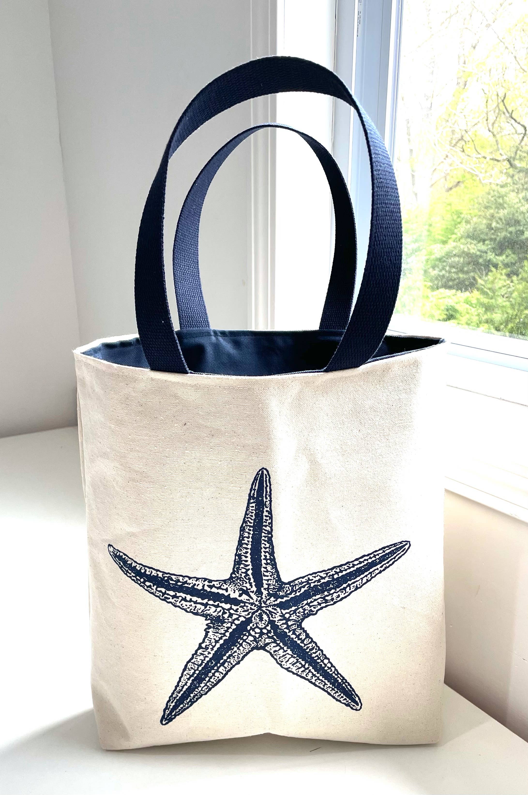 Nautical tote bags: Large / Entering Cape Cod