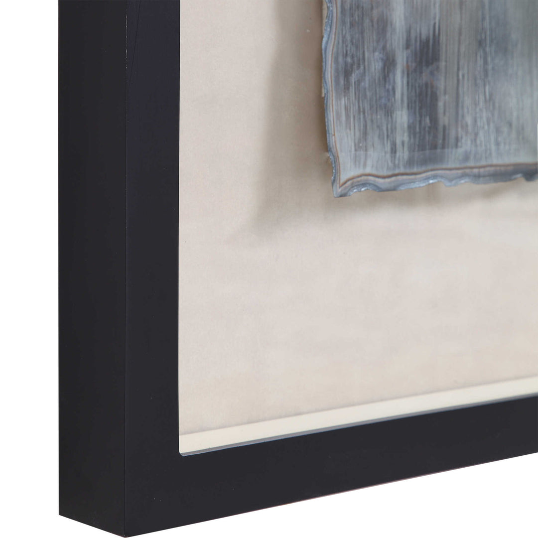 Rustic Patina Grande - Abstract Art - Dark Gray