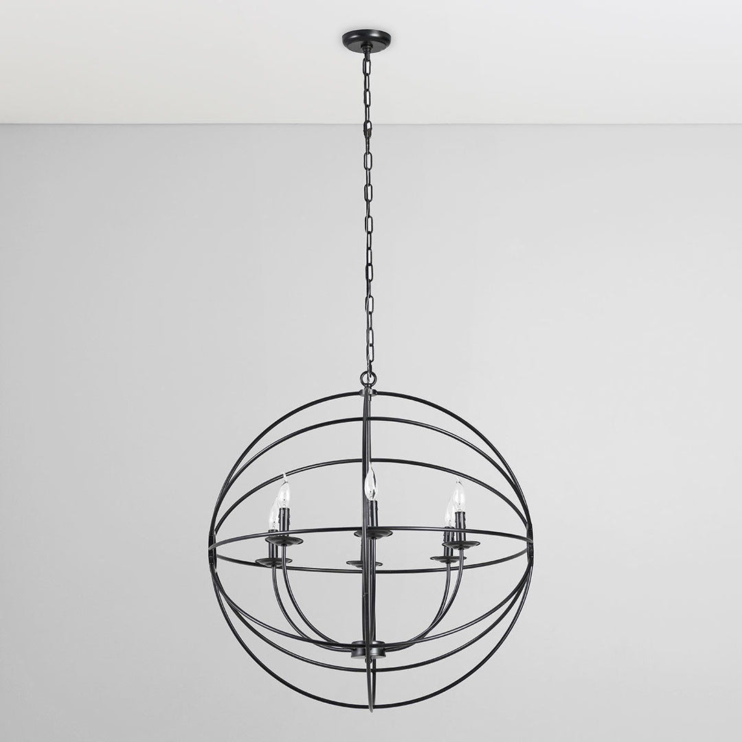 Derince - Iron Chandelier