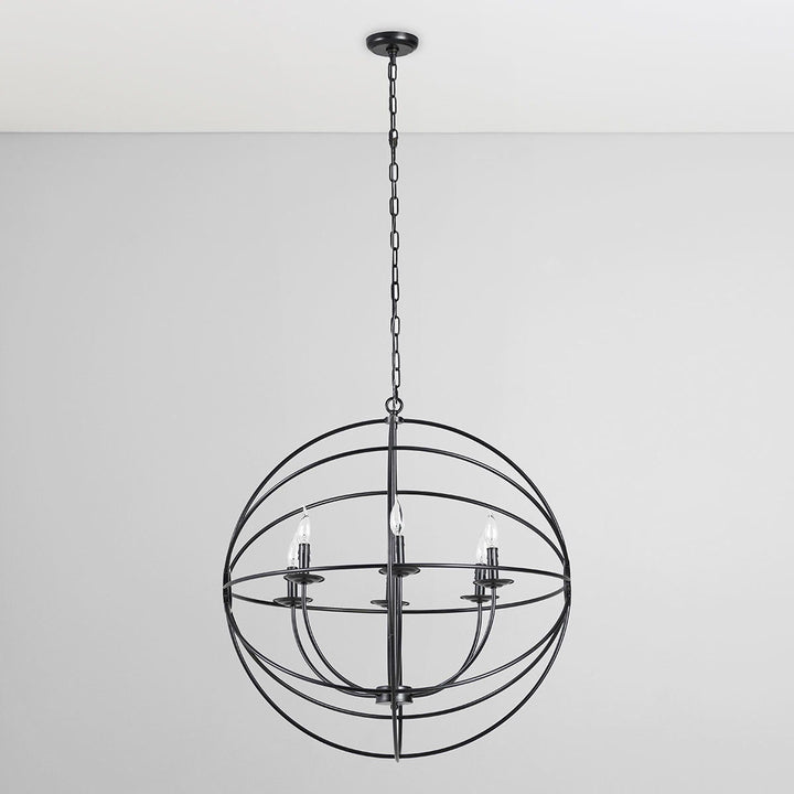 Derince - Iron Chandelier