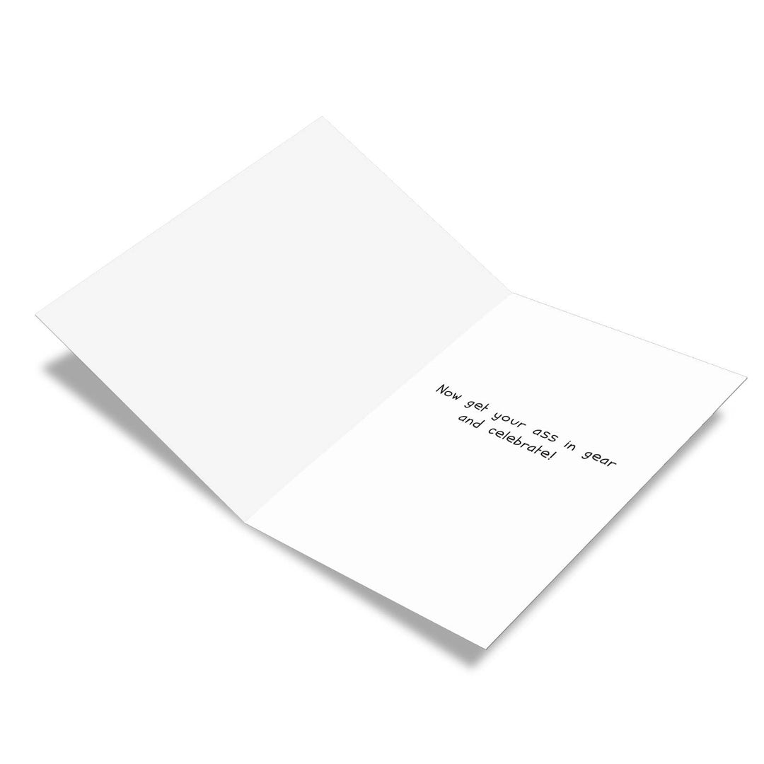 Birthday Card - All About Asses