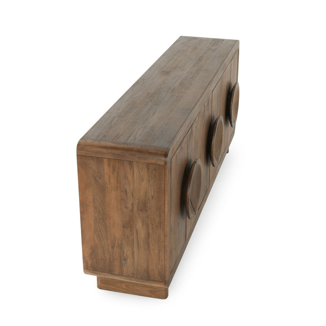 Vally - Wood 6 Door Buffet - Natural