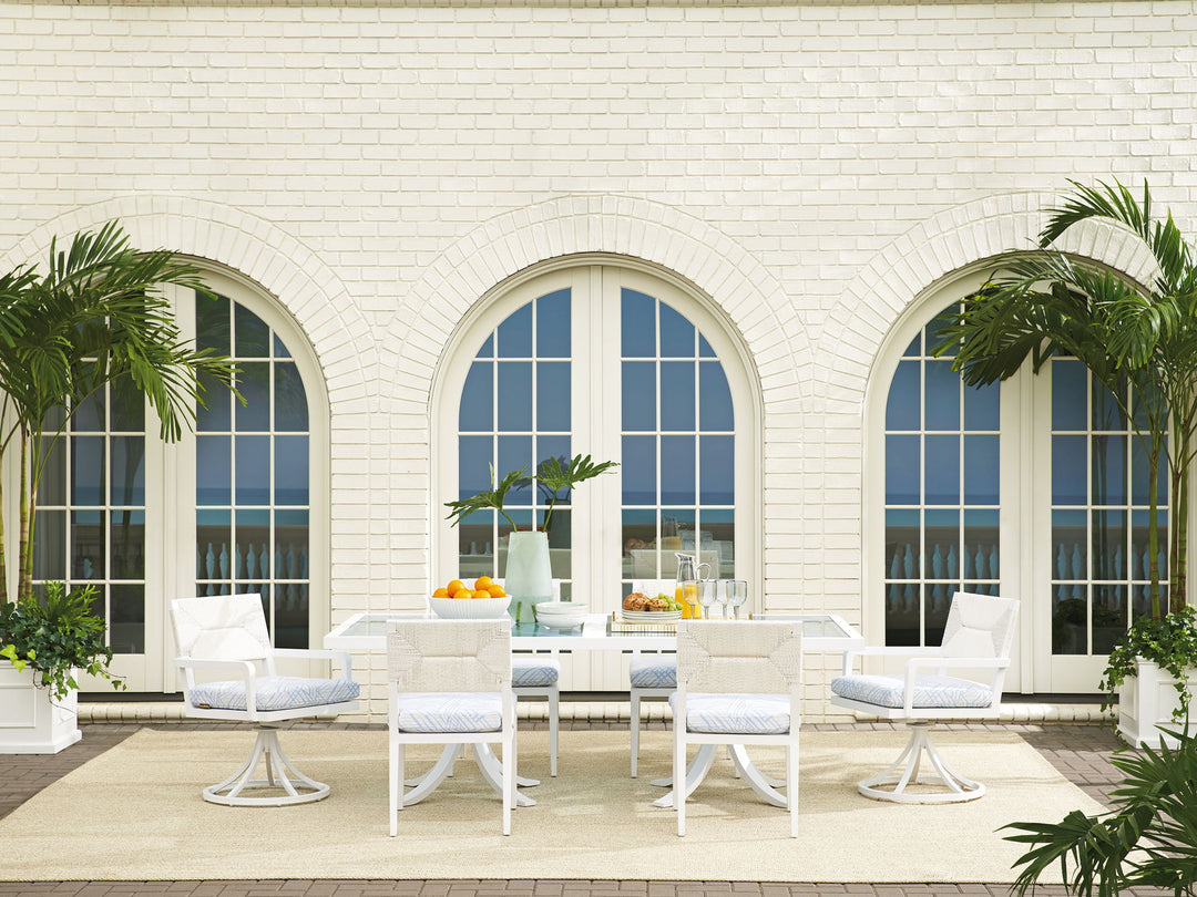Ocean Breeze Promenade - Rectangular Dining Table - White