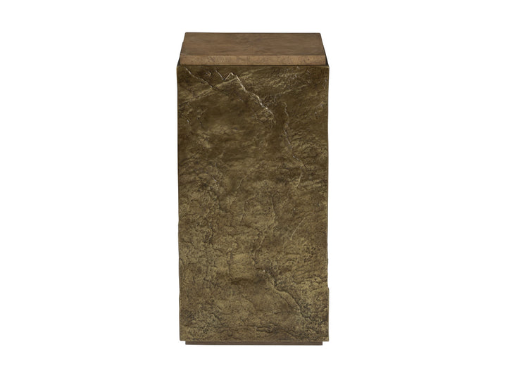 Simpatico - Simpatico Metal Base Spot Table - Light Brown