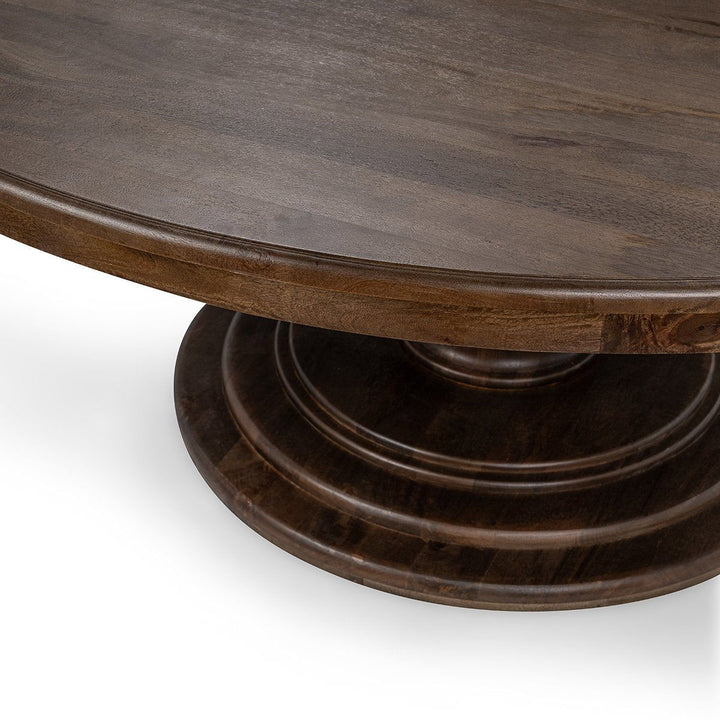 Brookside - 72" Round Dining Table - Cocoa Brown