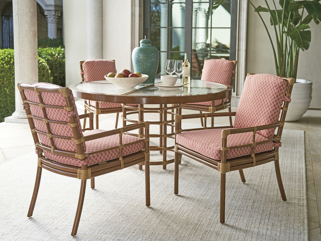 Sandpiper Bay - Round Dining Table - Dark Brown