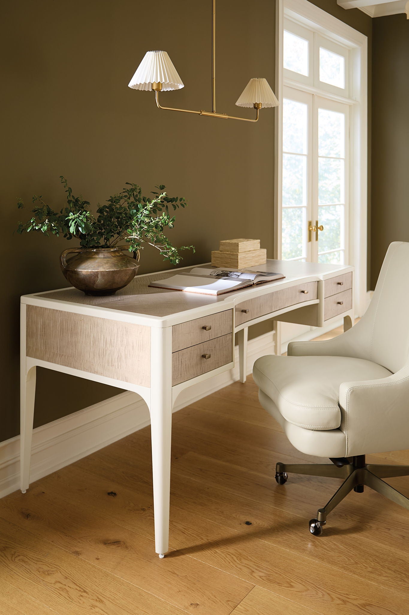 Home Office - Hera Writing Desk - White