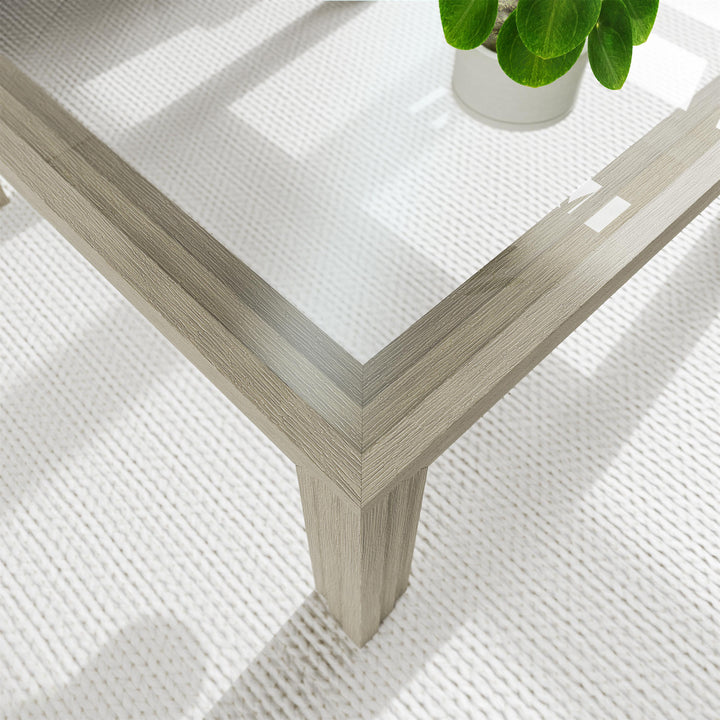 Wilde - Glass Top Table