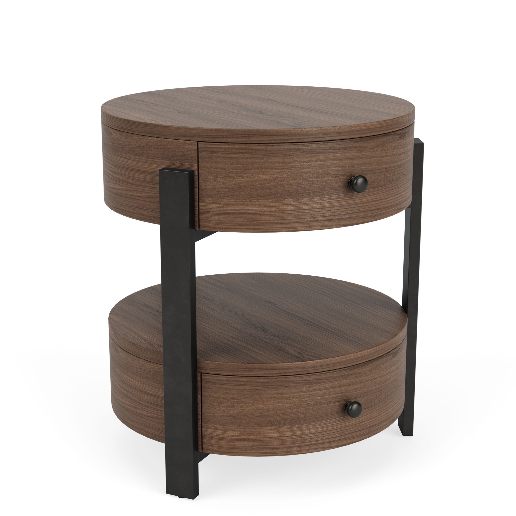 Nova - End Table - Nouveau Walnut