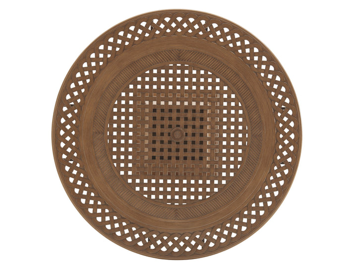 Harbor Isle - Round Dining Table - Dark Brown