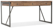 Home Office - Wood Writing Desk - Light Brown