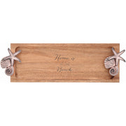 At the Beach 14.25" Acacia Serving Board