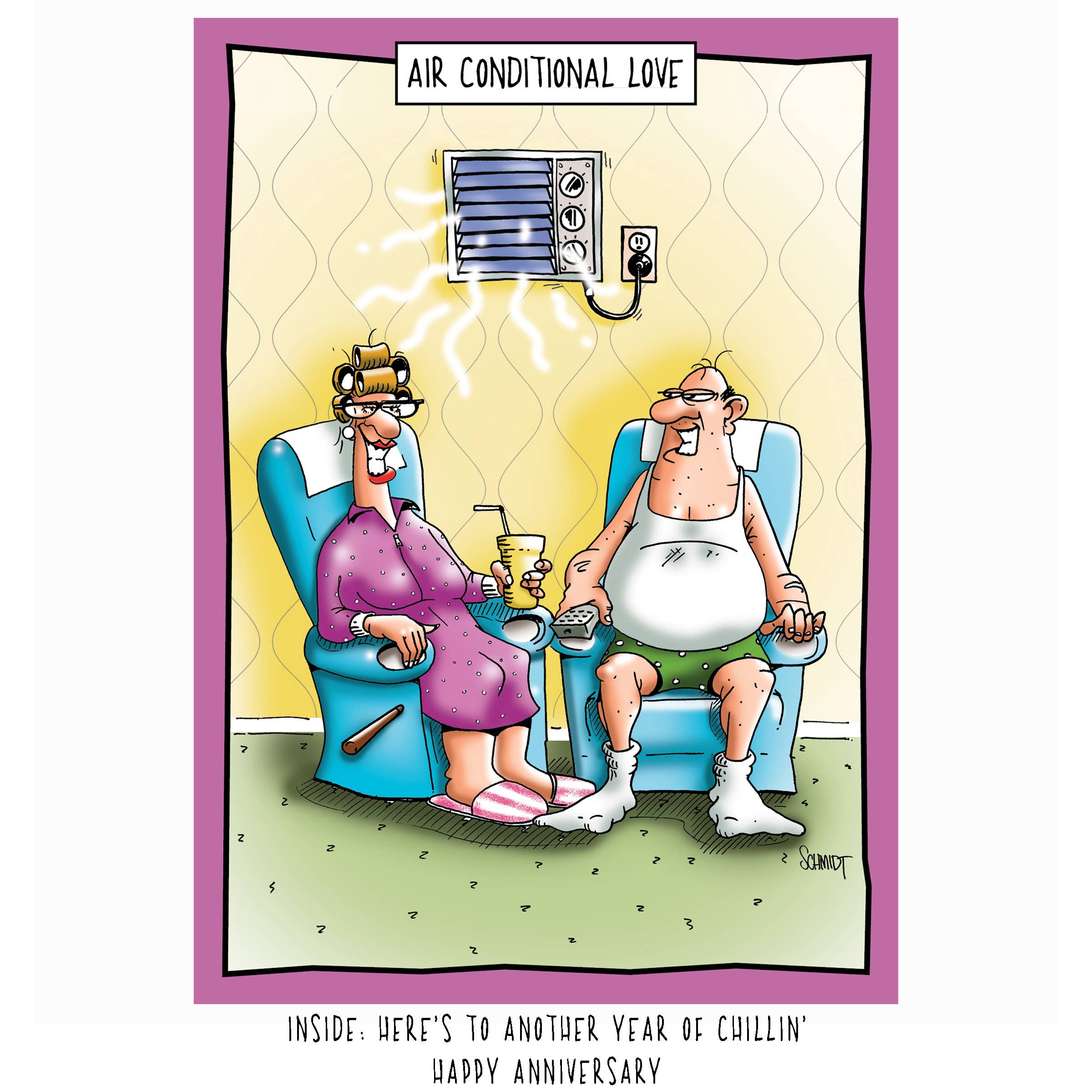 Air Conditional Love | Funny Anniversary Card